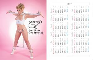www.misswhitneymorgan.com - Miss Whitney Morgan 2019 Desktop Calendar thumbnail